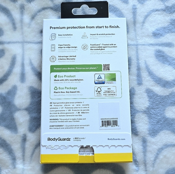 ✨️HP 2X✨️ BodyGuardz🛡 Samsung Galaxy🌌 S24 Screen Protector - Picture 5 of 11